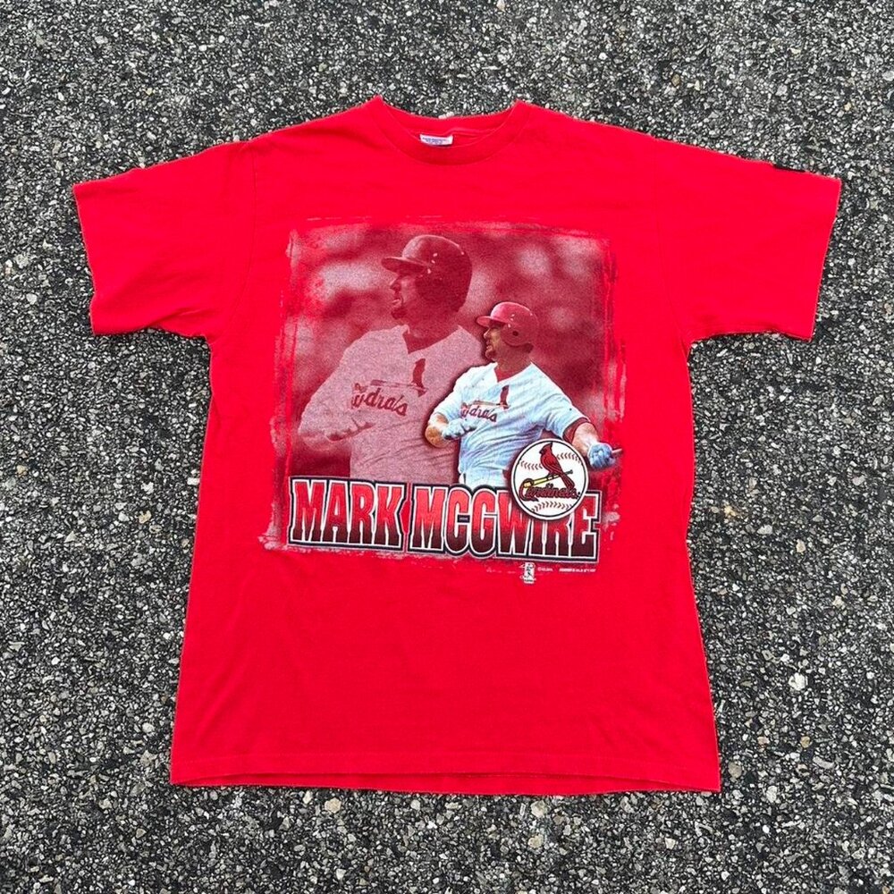 90s Mark McGwire St. Louis Cardinals Men's Medium Starter T-shirt